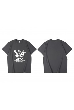 Wholesale Kamen Rider Zi O Short Sleeve Mens Graphic T-Shirts Fashion Printed Tops Cosplay Costume T Shirts For Women's
