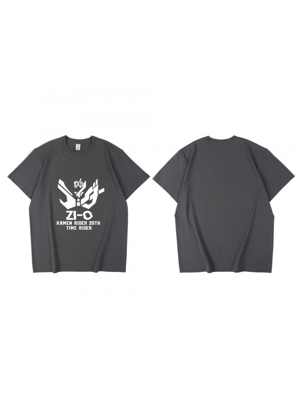 Wholesale Kamen Rider Zi O Short Sleeve Mens Graphic T-Shirts Fashion Printed Tops Cosplay Costume T Shirts For Women's