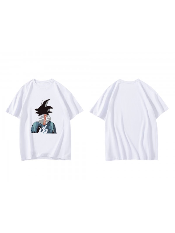 Personalised Son Goku Dragon Ball Short Sleeve Mens Graphic T-Shirts Fashion Printed Tops Cosplay Costume T Shirts For Women's