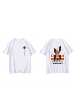High Quality Mrfz Short Sleeve Mens Graphic T-Shirts Fashion Printed Tops Cosplay Costume T Shirts For Women's