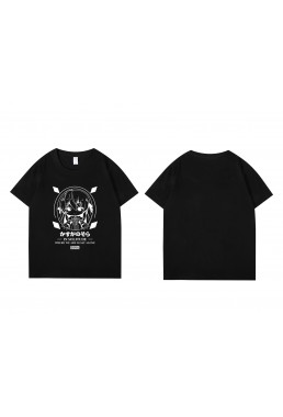 Funny Kasugano Sora Yosuga No Sora Short Sleeve Mens Graphic T-Shirts Fashion Printed Tops Cosplay Costume T Shirts For Women's