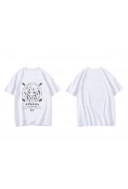 Custom Kasugano Sora Yosuga No Sora Short Sleeve Mens Graphic T-Shirts Fashion Printed Tops Cosplay Costume T Shirts For Women's