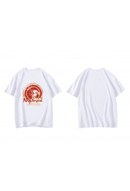 Cheap Tokisaki Kurumi Date A Live Short Sleeve Mens Graphic T-Shirts Fashion Printed Tops Cosplay Costume T Shirts For Women's
