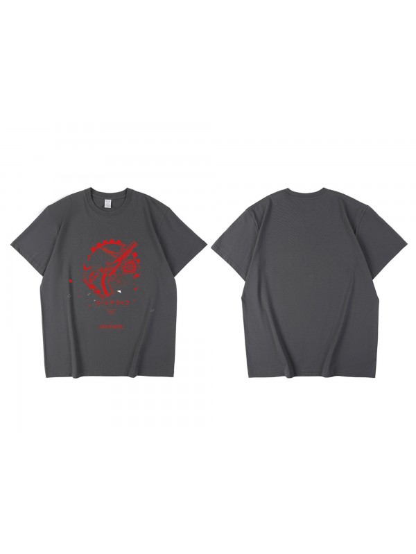 Special Tokisaki Kurumi Short Sleeve Mens Graphic T-Shirts Fashion Printed Tops Cosplay Costume T Shirts For Women's