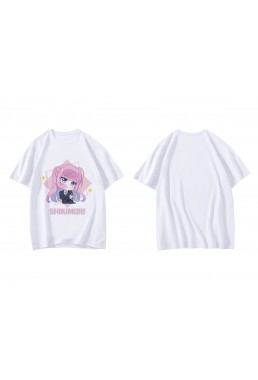 Premium Shikimori S Not Just A Cutie Short Sleeve Mens Graphic T-Shirts Fashion Printed Tops Cosplay Costume T Shirts For Women's