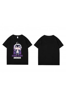 Discount Jeanne D Arc Fate Grand Order Short Sleeve Mens Graphic T-Shirts Fashion Printed Tops Cosplay Costume T Shirts For Women's