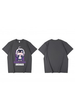 New Jeanne D Arc Fate Grand Order Short Sleeve Mens Graphic T-Shirts Fashion Printed Tops Cosplay Costume T Shirts For Women's