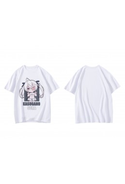 Special Kasugano Sora Short Sleeve Mens Graphic T-Shirts Fashion Printed Tops Cosplay Costume T Shirts For Women's