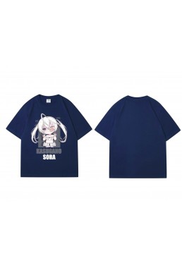 Clearance Kasugano Sora Short Sleeve Mens Graphic T-Shirts Fashion Printed Tops Cosplay Costume T Shirts For Women's