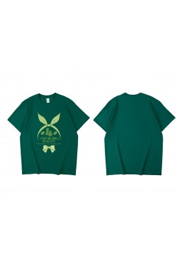 Funny Nakano Yotsuba The Quintessential Quintuplets Short Sleeve Mens Graphic T-Shirts Fashion Printed Tops Cosplay Costume T Shirts For Women's