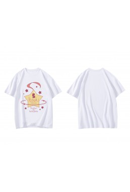 Coolest Nakano Itsuki The Quintessential Quintuplets Short Sleeve Mens Graphic T-Shirts Fashion Printed Tops Cosplay Costume T Shirts For Women's