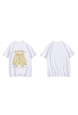 Welcome Nakano Ichika The Quintessential Quintuplets Short Sleeve Mens Graphic T-Shirts Fashion Printed Tops Cosplay Costume T Shirts For Women's