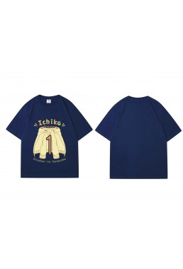 Hot Sale Nakano Ichika The Quintessential Quintuplets Short Sleeve Mens Graphic T-Shirts Fashion Printed Tops Cosplay Costume T Shirts For Women's