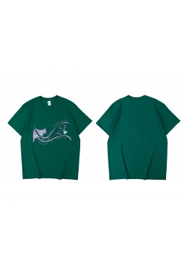 Wholesale Nakano Nino The Quintessential Quintuplets Short Sleeve Mens Graphic T-Shirts Fashion Printed Tops Cosplay Costume T Shirts For Women's