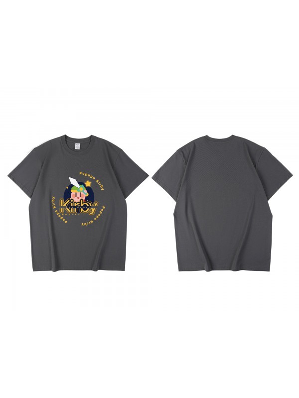 High Quality Popopo Kirby Short Sleeve Mens Graphic T-Shirts Fashion Printed Tops Cosplay Costume T Shirts For Women's