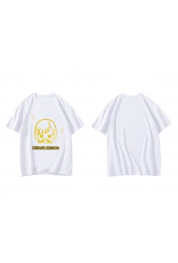 Coolest Misaka Mikoto Short Sleeve Mens Graphic T-Shirts Fashion Printed Tops Cosplay Costume T Shirts For Women's
