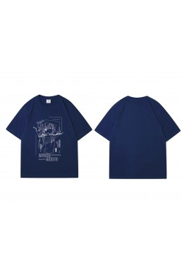 Tap Misaka Mikoto Short Sleeve Mens Graphic T-Shirts Fashion Printed Tops Cosplay Costume T Shirts For Women's
