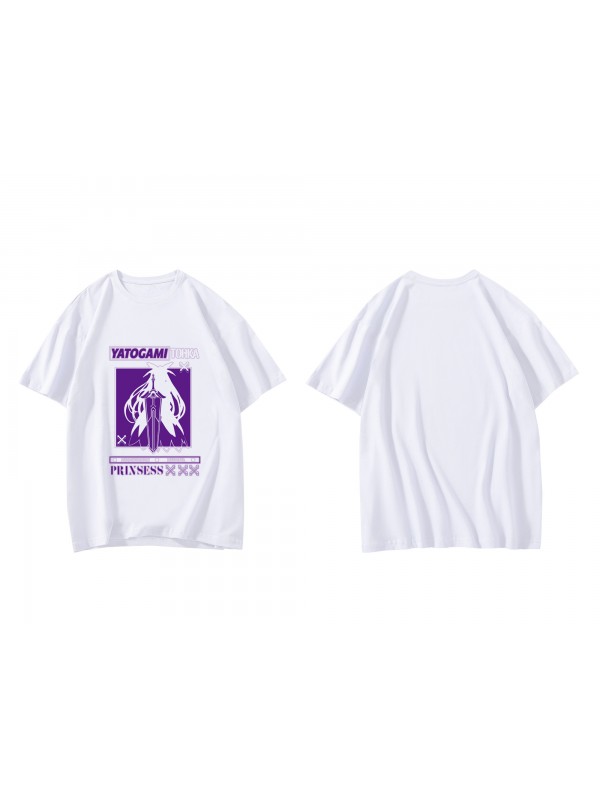 Discount Yatogami Tohka Date A Live Short Sleeve Mens Graphic T-Shirts Fashion Printed Tops Cosplay Costume T Shirts For Women's