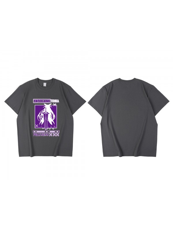 Best Yatogami Tohka Date A Live Short Sleeve Mens Graphic T-Shirts Fashion Printed Tops Cosplay Costume T Shirts For Women's