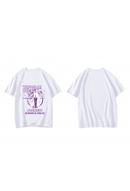 High Quality Yatogami Tohka Date A Live Short Sleeve Mens Graphic T-Shirts Fashion Printed Tops Cosplay Costume T Shirts For Women's