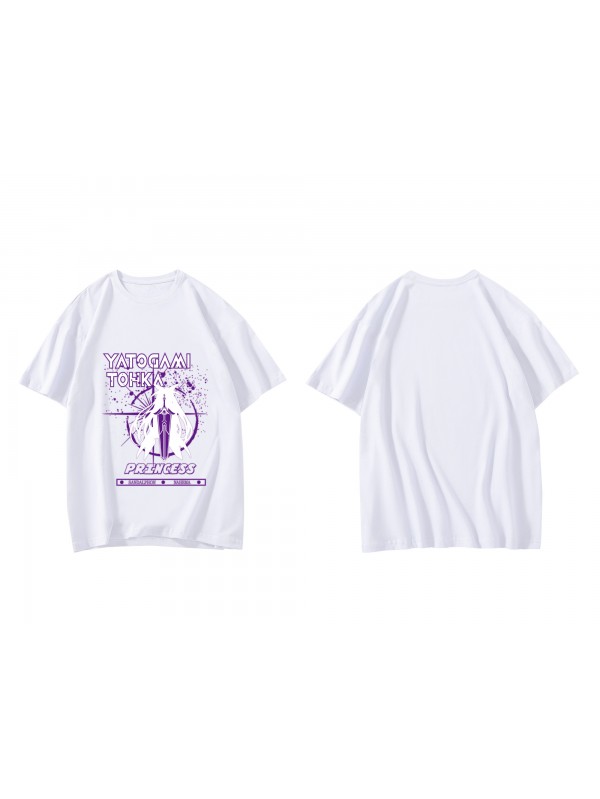 High Quality Yatogami Tohka Date A Live Short Sleeve Mens Graphic T-Shirts Fashion Printed Tops Cosplay Costume T Shirts For Women's