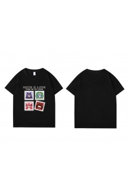 Cheap Nightmare Date A Live Short Sleeve Mens Graphic T-Shirts Fashion Printed Tops Cosplay Costume T Shirts For Women's