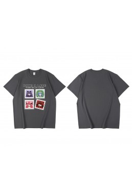 Custom Nightmare Date A Live Short Sleeve Mens Graphic T-Shirts Fashion Printed Tops Cosplay Costume T Shirts For Women's