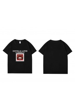 Tap Tokisaki Kurumi Nightmare Short Sleeve Mens Graphic T-Shirts Fashion Printed Tops Cosplay Costume T Shirts For Women's