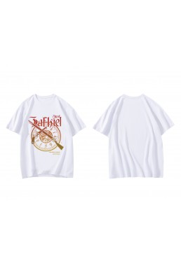 Special Tokisaki Kurumi Nightmare Short Sleeve Mens Graphic T-Shirts Fashion Printed Tops Cosplay Costume T Shirts For Women's