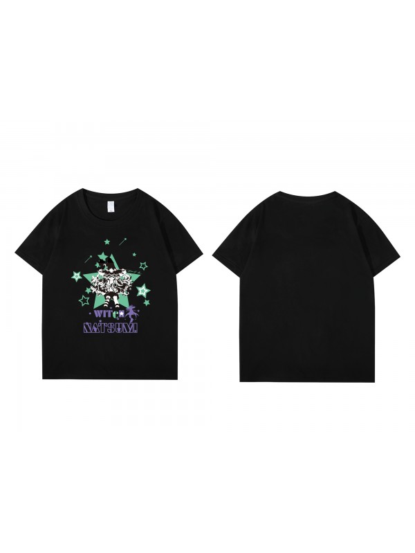 Premium Date A Live Short Sleeve Mens Graphic T-Shirts Fashion Printed Tops Cosplay Costume T Shirts For Women's