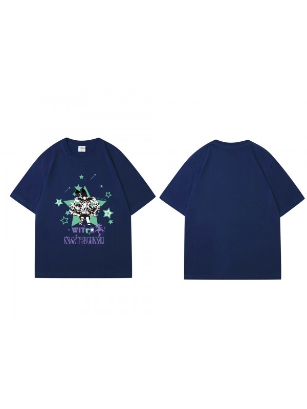 Soft Date A Live Short Sleeve Mens Graphic T-Shirts Fashion Printed Tops Cosplay Costume T Shirts For Women's