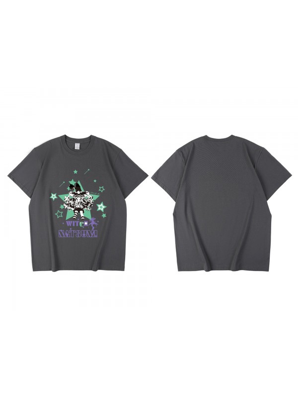 Durable Date A Live Short Sleeve Mens Graphic T-Shirts Fashion Printed Tops Cosplay Costume T Shirts For Women's