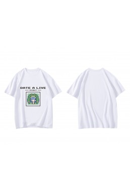 Buy Himekawa Yoshino Date A Live Short Sleeve Mens Graphic T-Shirts Fashion Printed Tops Cosplay Costume T Shirts For Women's