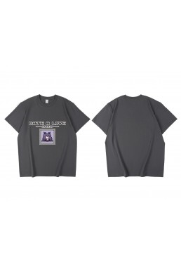 Welcome Yatogami Tohka Date A Live Short Sleeve Mens Graphic T-Shirts Fashion Printed Tops Cosplay Costume T Shirts For Women's