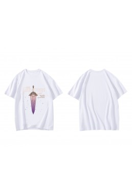 Custom Yatogami Tohka Date A Live Short Sleeve Mens Graphic T-Shirts Fashion Printed Tops Cosplay Costume T Shirts For Women's