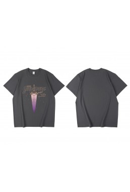 Tap Yatogami Tohka Date A Live Short Sleeve Mens Graphic T-Shirts Fashion Printed Tops Cosplay Costume T Shirts For Women's