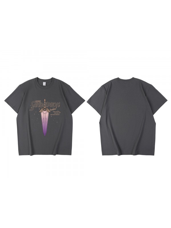 Tap Yatogami Tohka Date A Live Short Sleeve Mens Graphic T-Shirts Fashion Printed Tops Cosplay Costume T Shirts For Women's