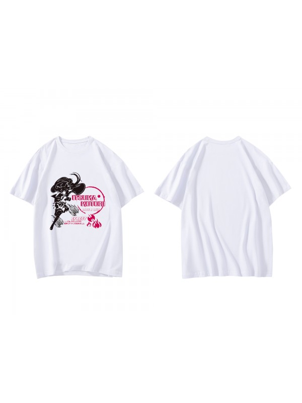 Personalised Itsuka Kotori Date A Live Short Sleeve Mens Graphic T-Shirts Fashion Printed Tops Cosplay Costume T Shirts For Women's