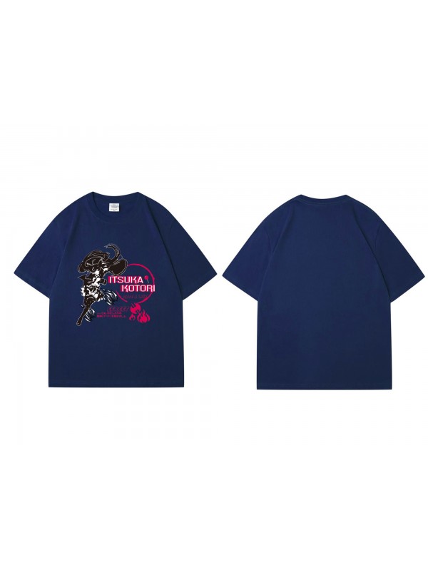 Limited Edition Itsuka Kotori Date A Live Short Sleeve Mens Graphic T-Shirts Fashion Printed Tops Cosplay Costume T Shirts For Women's