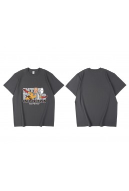 Hot Sale Saitama One Punch Man Short Sleeve Mens Graphic T-Shirts Fashion Printed Tops Cosplay Costume T Shirts For Women's