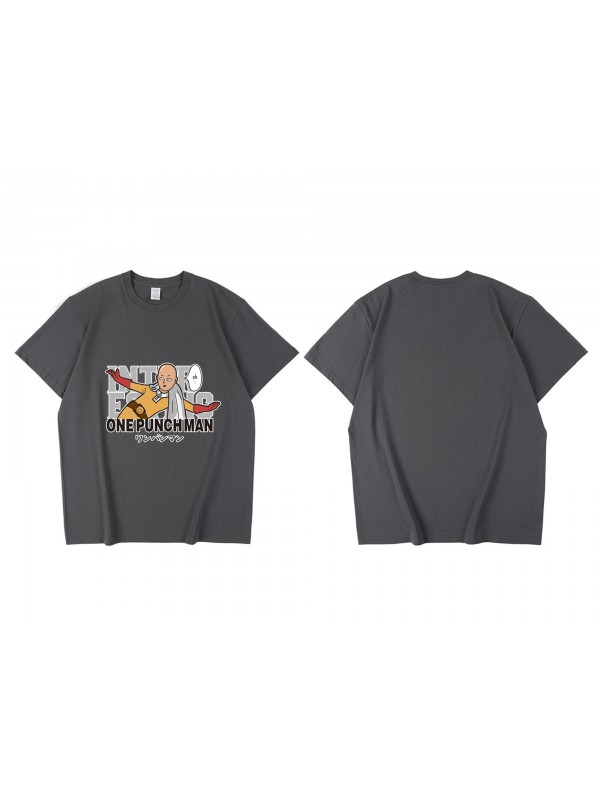 Hot Sale Saitama One Punch Man Short Sleeve Mens Graphic T-Shirts Fashion Printed Tops Cosplay Costume T Shirts For Women's