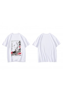 New Saitama One Punch Man Short Sleeve Mens Graphic T-Shirts Fashion Printed Tops Cosplay Costume T Shirts For Women's