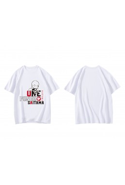Tap Saitama One Punch Man Short Sleeve Mens Graphic T-Shirts Fashion Printed Tops Cosplay Costume T Shirts For Women's