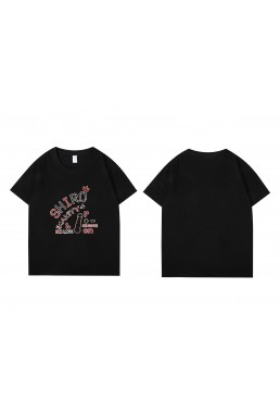 Feature Shiro No Game No Life Short Sleeve Mens Graphic T-Shirts Fashion Printed Tops Cosplay Costume T Shirts For Women's