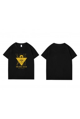 Soft Mutou Yugi Short Sleeve Mens Graphic T-Shirts Fashion Printed Tops Cosplay Costume T Shirts For Women's