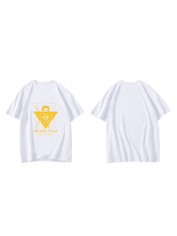 Durable Mutou Yugi Short Sleeve Mens Graphic T-Shirts Fashion Printed Tops Cosplay Costume T Shirts For Women's