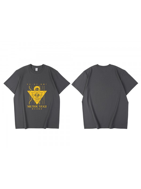 Discount Mutou Yugi Short Sleeve Mens Graphic T-Shirts Fashion Printed Tops Cosplay Costume T Shirts For Women's