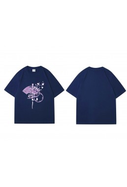 Cheap Saigyouji Yuyuko Touhou Project Short Sleeve Mens Graphic T-Shirts Fashion Printed Tops Cosplay Costume T Shirts For Women's