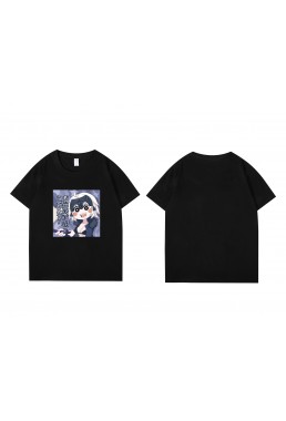 Custom Saber Fate Short Sleeve Mens Graphic T-Shirts Fashion Printed Tops Cosplay Costume T Shirts For Women's