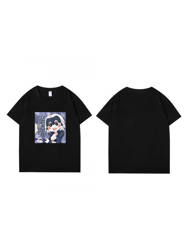 Custom Saber Fate Short Sleeve Mens Graphic T-Shirts Fashion Printed Tops Cosplay Costume T Shirts For Women's